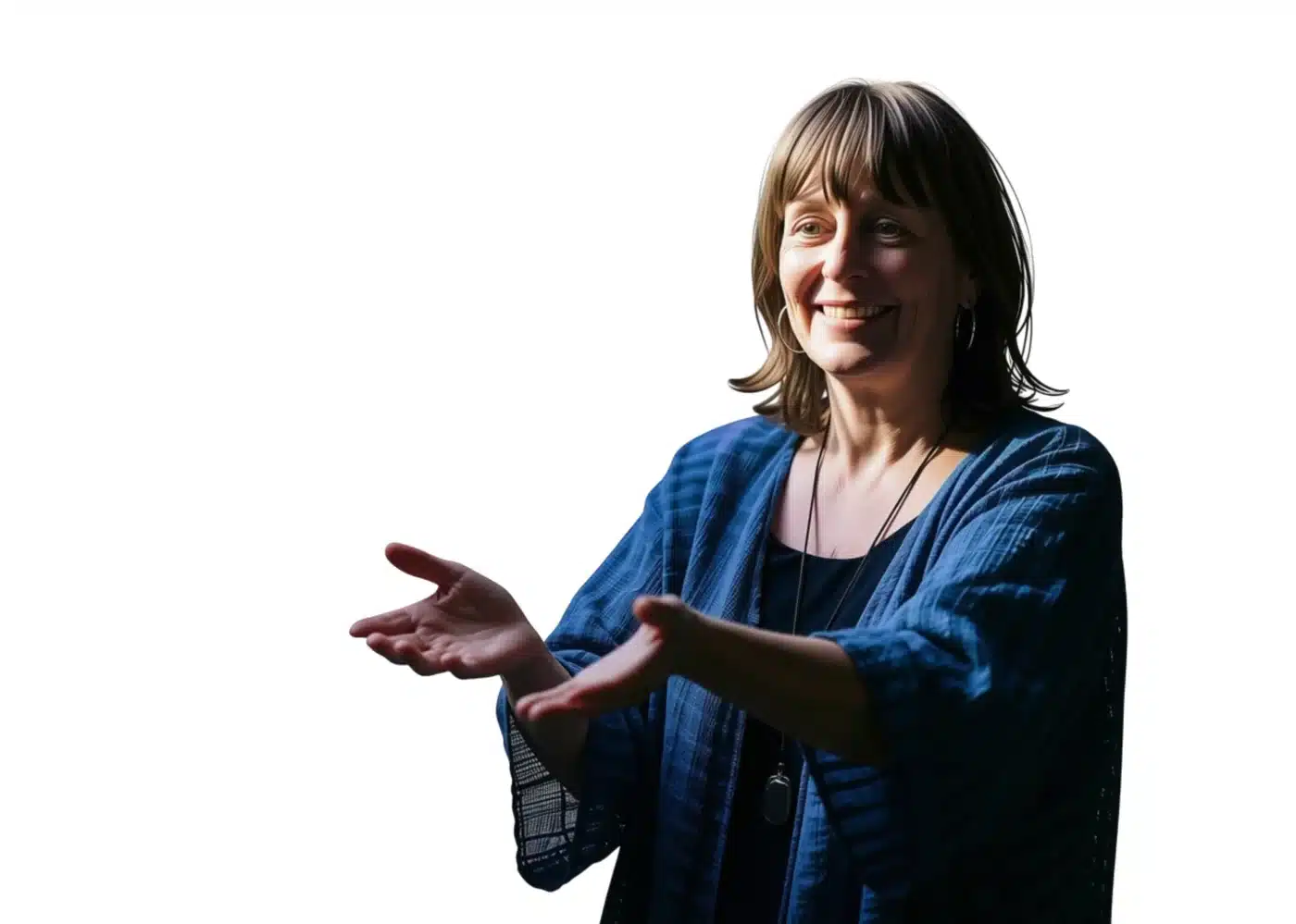 Christine Dürschner mit offenen Händen – Empfehlungen und Ressourcen